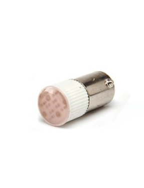 Emas LED220K Aksesuar 100-230V AC Kırmızı Ba9S Duylu LED Ampül