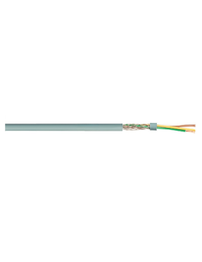 Reçber 203089 LIYCY 5x0,50 mm2 Örgülü Ekranlı Sinyal Kablosu PVC İzoleli