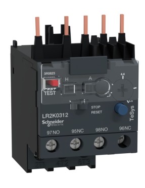 Schneider Lr2K0312 Tesys K - Diferansiyel Termal Aşırı Yük Röleleri - 3,7...5,5 A - Sınıf 10A