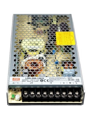 Mean Well LRS-200-12KO   12VDC 17.0A 204W Güç Kaynağı