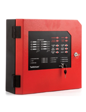 KONVANSİYONEL 8 ZONLU YANGIN ALARM SANTRALİ