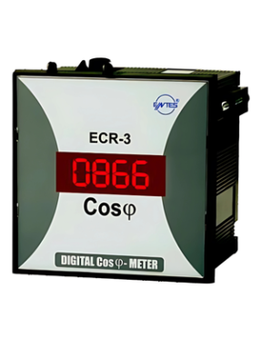ENTES M0034 ECR-3 96X96 220VAC T/İ Elektronik CosQmetre