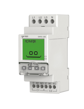 GKRC-22E 3P+N 85-300VAC IP41 T/İ Çift Kontaklı (8A