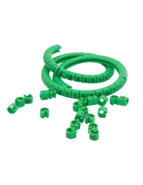 Molwex 015 094 4-6mm2 Kablo Etiketi Yeşil (5) Boy CME 3
