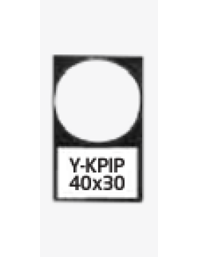 Molwex 017 001 18X27 Etikete Uygun Buton Etiket Kılıfı