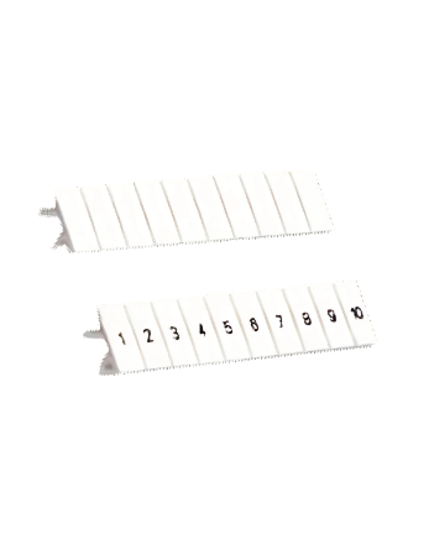10x5 baskılı klemens etiketi Molwex 071 015 10X5 Baskılı Klemens Etiketi