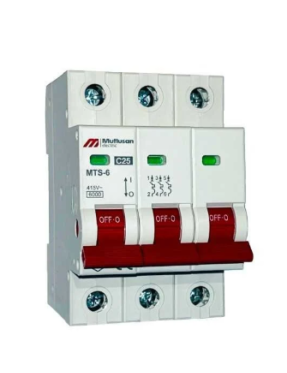 6KA 3P 25A C TİPİ W OTOMAT