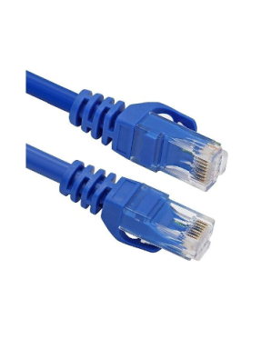VCOM NP611B-L-10.0 CAT6 10.0Mt Mavi Utp Patch Kabl
