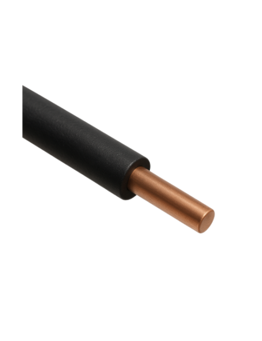 HES NYA 4 MM SİYAH H07V-U KABLO HES NYA 4 MM SİYAH H07V-U KABLO