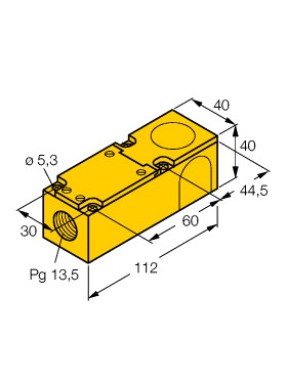 Turck 10078 MP-10D-Y1 Ultrasonic Sensor Reflektörlü