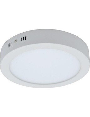 Pelsan-Tio 110921 24 Watt Sıva Üstü Yuvarlak LED Downlight Armatür Günışığı-Beyaz Işık 4000k