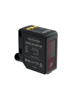 Turck  3803693 Q5XKLAF2000-Q8 Fotoelektrik Sensör Laser Diffuse Mode Sensor with Adjustable Background Suppression