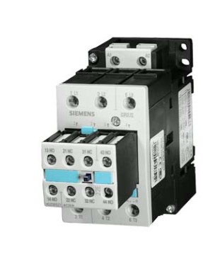 Siemens Sirius Kontaktör 3RT1034-1AB04 15kW 32A 24VAC 2NO+2NC Vida Bağlantılı S2 Boy 3 Kutuplu AC-3