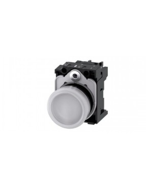 Siemens 3Sb6216-6Aa60-1Aa0 Monoblok Sinyal Lambaları Plastik Beyaz 230 V Ac