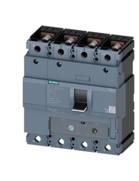 Siemens Sentron 3VA1220-4EF42-0AA0 Termik Manyetik Şalter 200A 4 Kutuplu 36kA TM240 Termik Ayar 140-200A Manyetik Ayar 1000-2000A