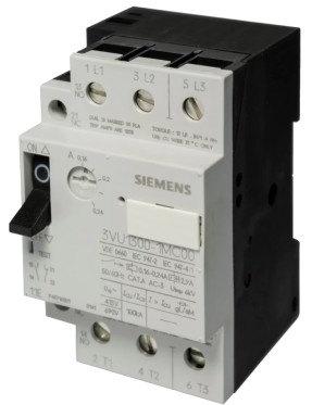 Siemens 3VU1300-1MC00 25A Motor Koruma İçin Devre Kesici, İletişim 1Na 1Nk