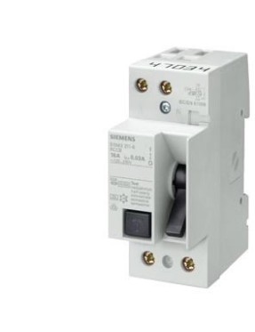 Siemens 5Sm3317-0 Kaçak Akım Koruma Şalteri 80 A, 30 Ma, Un Ac: 230 V Artık Akım Devre Kesici, 2-Kutuplu (Muadil Ürün: 5Sv4317-0)