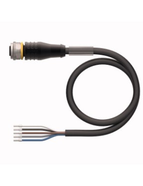 Turck 6626374 RKS4.5T-5/TXL Actuator and Sensor Cable, PUR Connection Cable