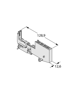 Turck 6827046 BL20-S4T-SBBS BL20 base module