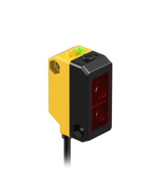 Banner QS18VP6AF300Q5 Fotoelektrik Sensör Arka Fon Bastırmalı , İnfrared Led, Cisimden Yansımalı, 300mm algılama,  PNP, M12 Konnektör
