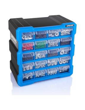 Super-Bag ASR-6006 Monoblok 20 Çekmeceli Organizer Seti