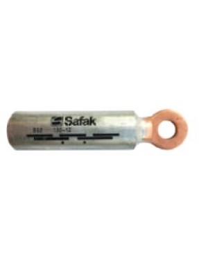 Şafak BS2 07008 70 mm² M8 DIN Normu Bimetal Bakır/Alm. Kablo Pabucu