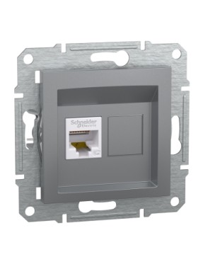 Schneider Asfora Çelik Data Prizi Çerçevesiz - EPH4300162