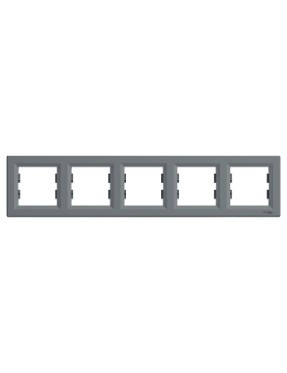 Schneider Asfora Çelik Beşli Çerçeve - EPH5800562