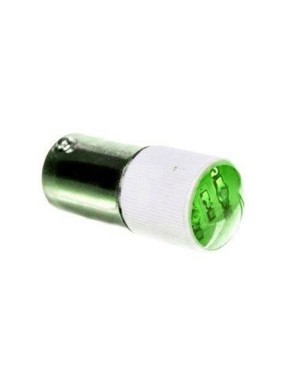 Emas LED220Y Aksesuar 100-230V AC Yeşil Ba9S Duylu LED Ampül