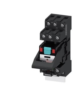 Siemens Lzs Pt3A5R24 Pt Serisi Komple Ürünler 3Co Enversör Kontak 11 Pin Röle Soket Led Modülü Etiket Klips