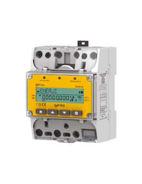Entes M4862 ES3-80LSE 80A Ethernet Haberleşmeli Üç Fazlı Enerji Sayacı 85-265VAC/DC DIN4