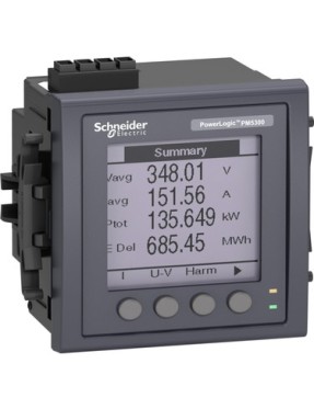 Schneider METSEPM5310 Enerji Analizörü - PM5310 MODBUS-31.HARM-256K 2dı/2do 35 Alarm-Pano
