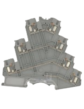 Molwex 160 205 2.5mm2 Yaylı İki Kat Toprak Klemens