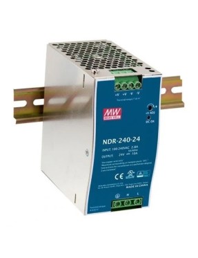 MeanWell NDR-240-24 24V Raya Montaj Güç Kaynağı