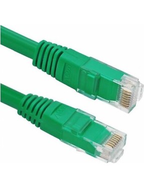 VCOM NP611B-N-5.0 CAT6 5.0Mt Yeşil Utp Patch Kablo