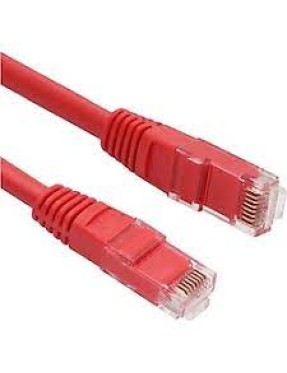 VCOM NP611B-R-5.0 CAT6 5.0Mt Kırmızı Utp Patch Kab