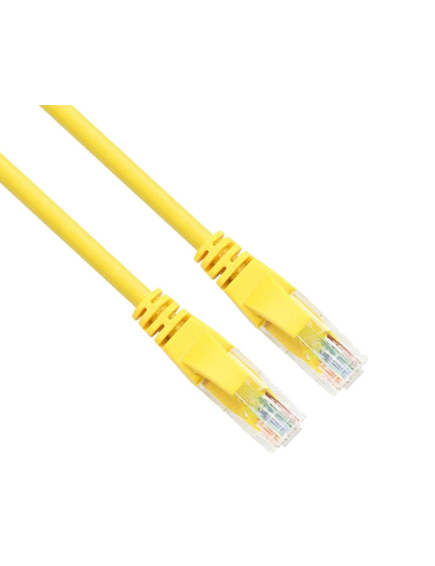 VCOM NP611B-Y-5.0 CAT6 5.0Mt Sarı Utp Patch Kab VCOM NP611B-Y-5.0 CAT6 5.0Mt Sarı Utp Patch Kab