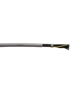 Reçber 222144 YSLCY-JZ 24x1 mm2 Örgülü Ekranlı Toprak Hatlı Siyah Damarlı Numaralı Kumanda Kablosu PVC İzoleli
