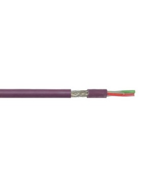 Reçber 501014 LI2Y(ST)CH 2x2x0,22 mm2 Ögülü Folyo Ekranlı RS485 Halogen Free Data Kablosu