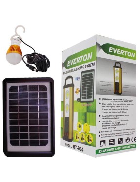 Everton RT-904 Solar Panelli Mp3 Radyo Işıldak Fener Aydınlatma
