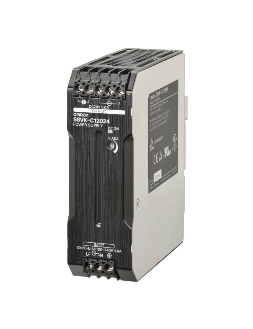 Omron S8VKC12024 24VDC Güç Kaynağı Omron S8VKC12024 24VDC Güç Kaynağı