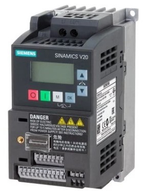 Siemens 6SL3210-5BB15-5UV1 0,55 kW Monofaze Hız Kontrol Cihazı V20