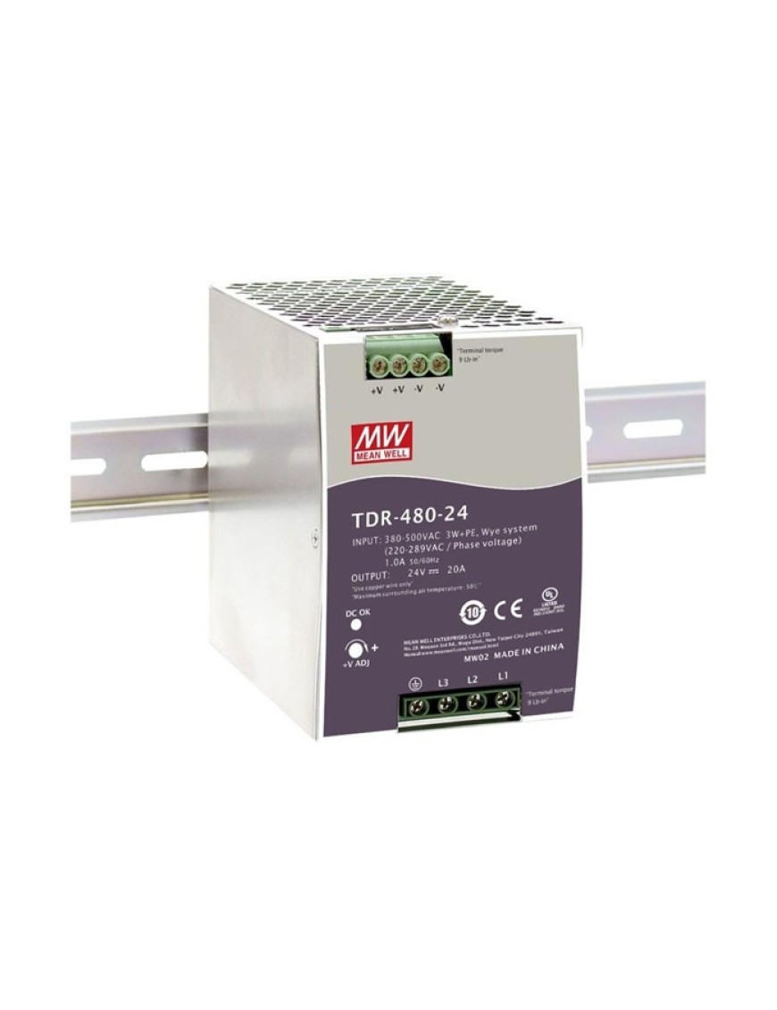 Meanwell TDR-480-24 GÜÇ KAYNAĞI Meanwell TDR-480-24 GÜÇ KAYNAĞI