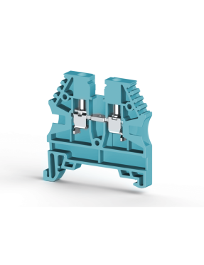 Molwex MLWX 150 151 95mm Mavi Vidalı 1 Giriş 1 Çıkış Vidalı Klemens