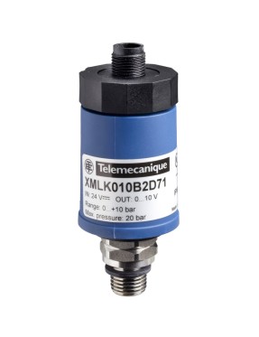 Schneider XMLK006B2D21 Optimum Basınç Sensörü 0..6bar - G 1/4A - 4..20mA - M12 - 1'li set