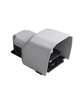 Emas PDKS11BX10G PDK Serisi Metal Korumalı 1NO+1NC Tekli Gri Plastik Pedal