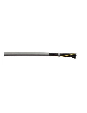 Reçber 217062 YSLY-OZ 2x0,75 mm2 Topraksız Siyah Damarlı Numaralı Kumanda Kablosu PVC İzoleli