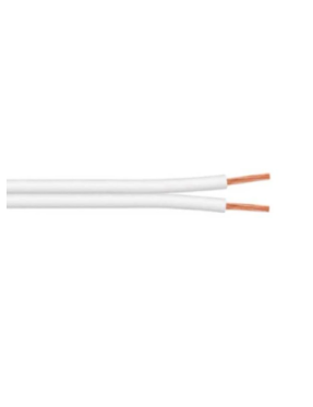 Reçber 901069 2x0,75 mm2 PVC İzoleli Şeffaf Yassı Kordon Kablo