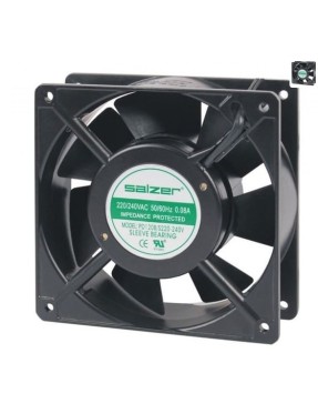 92X92X25 / 38 12 VDC Kare Fan