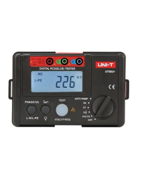 Unit UT582+ Dijital RCD (ELCB) Test Cihazı